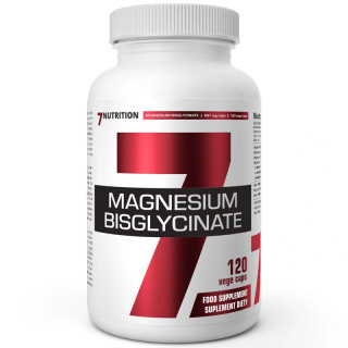 Magnesium Bisglycinate 120 kapsułek, 7Nutrition - kompleksowe wsparcie mięśni!