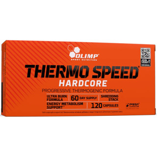 OLIMP Thermo Speed Hardcore 120caps, Olimp hardcorowy spalacz tłuszczu