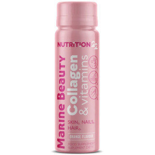 Marine Beauty Collagen Shot 80ml, Nutrition22 – kolagen rybi, witamina C, biotyna, cynk!