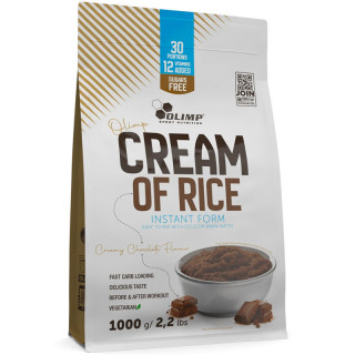 Cream Of Rice 1000g, Olimp – krem ryżowy instant, źródło węglowodanów!