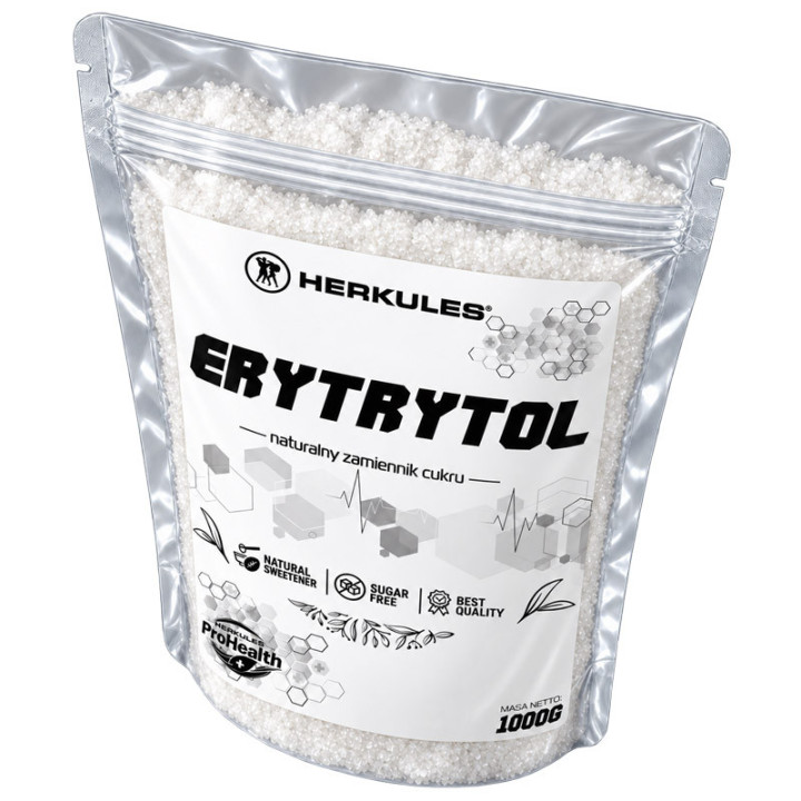 Erytrytol 1000g, Herkules – naturalny zamiennik cukru do codziennego stosowania!