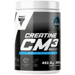 Creatine CM3 Series 360 kapsułek, Trec - kreatyna wspierająca wydolność fizyczną!