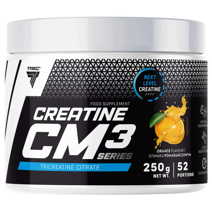Creatine CM3 Series 250g, Trec – 3000 mg kreatyny w porcji!