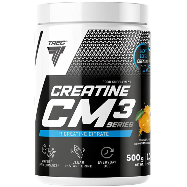 Creatine CM3 Series 500g, Trec – 3000 mg kreatyny w porcji!