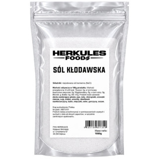 Sól Kłodawska 1000g, Herkules Food – uniwersalna sól do codziennego gotowania!