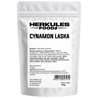 Cynamon Laska 100g, Herkules Food – wyjątkowy korzenny aromat!
