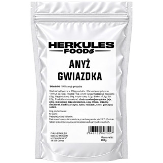 Anyż Gwiazdki 200g, Herkules Food – szerokie zastosowanie w kuchni!