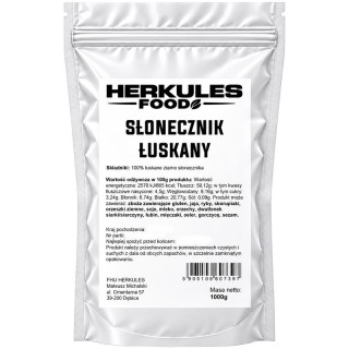 Słonecznik Łuskany 1000g, Herkules Food – naturalny i uniwersalny!