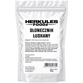Słonecznik Łuskany 500g, Herkules Food – naturalny i uniwersalny!