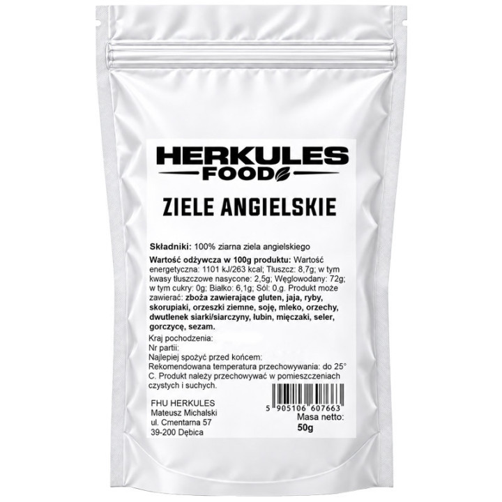 Ziele Angielskie 50g, Herkules Food – szerokie zastosowanie w kuchni!