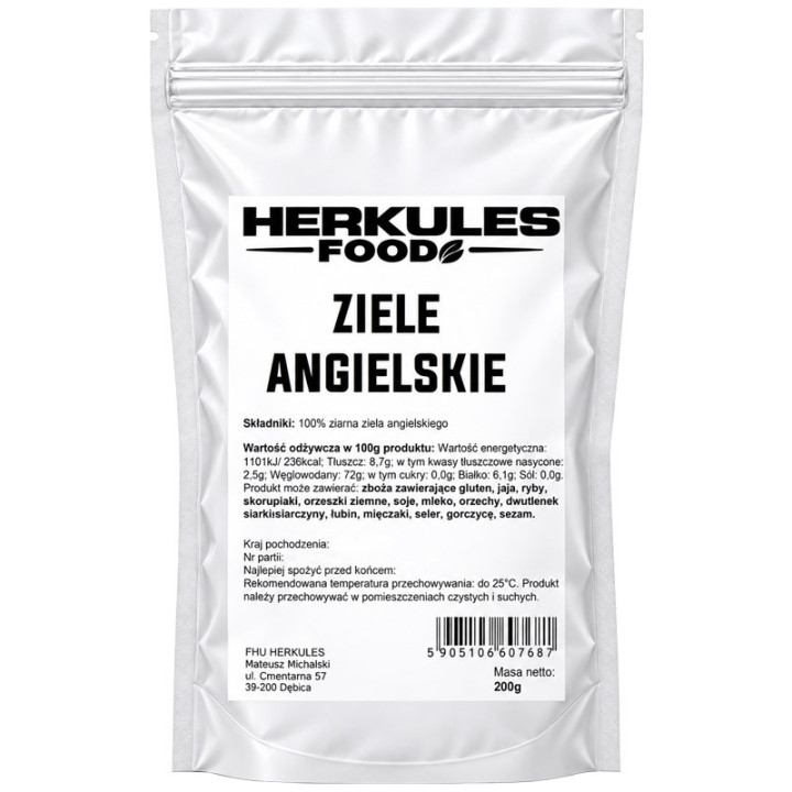 Ziele Angielskie 200g, Herkules Food – szerokie zastosowanie w kuchni!