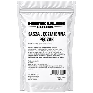 Kasza Jęczmienna Pęczak 1000g, Herkules Food – delikatny, lekko orzechowy smak!