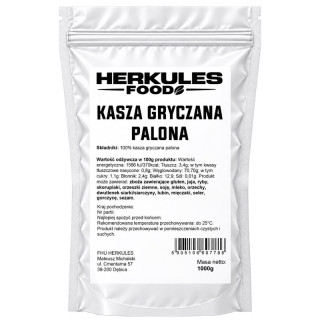 Kasza Gryczana Palona 1000g, Herkules Food – wyrazisty smak, charakterystyczny aromat!