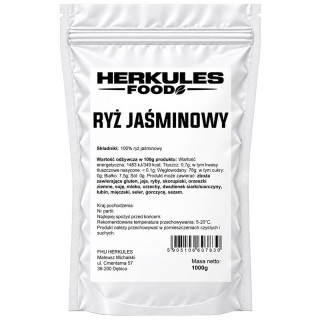 Ryż Jaśminowy 1000g, Herkules Food – delikatny, lekko słodkawy smak!