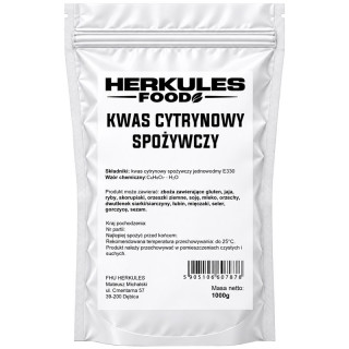 Kwasek Cytrynowy 1000g, Herkules Food – uniwersalny produkt, szerokie zastosowanie!