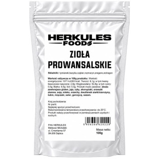Zioła Prowansalskie 100g, Herkules Food – doskonale podkreśla smak potraw!