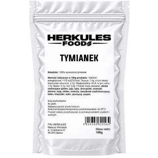 Tymianek 100g, Herkules Food – nadaje wyjątkowy ziołowy charakter!