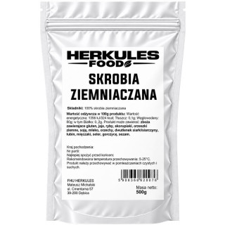Skrobia Ziemniaczana 500g, Herkules Food - do wypieków, sosów i klusek!