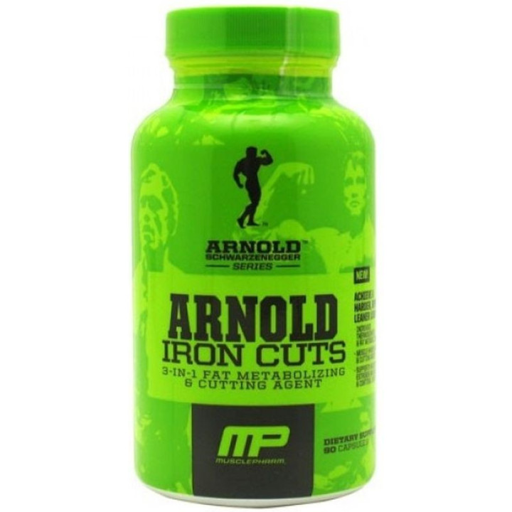 MUSCLE PHARM Arnold Schwarzenegger Series Iron Cuts 90caps