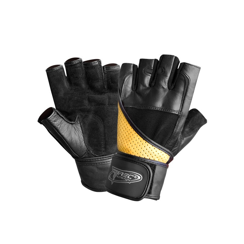 TREC Rękawice Treningowe Super Strong Gloves Black-Brown