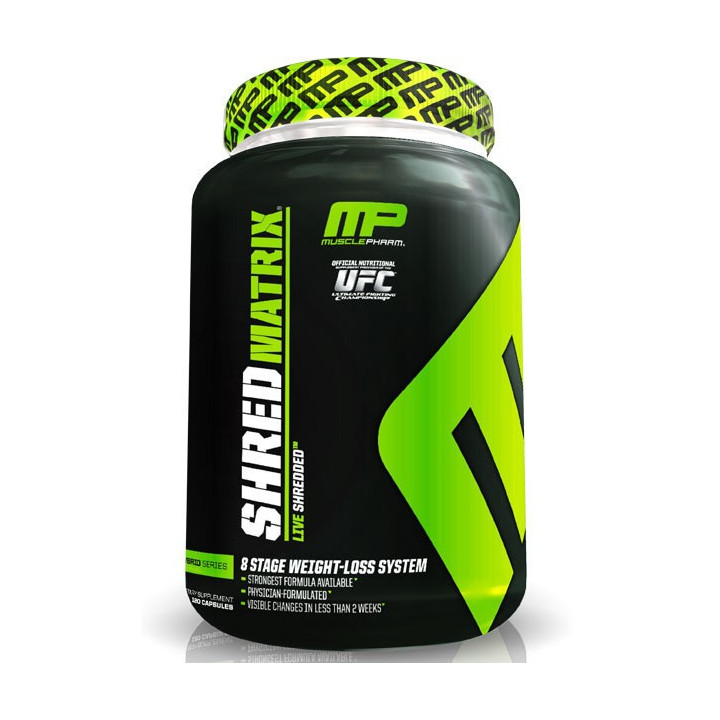 MUSCLE PHARM Shred Matrix 120kaps