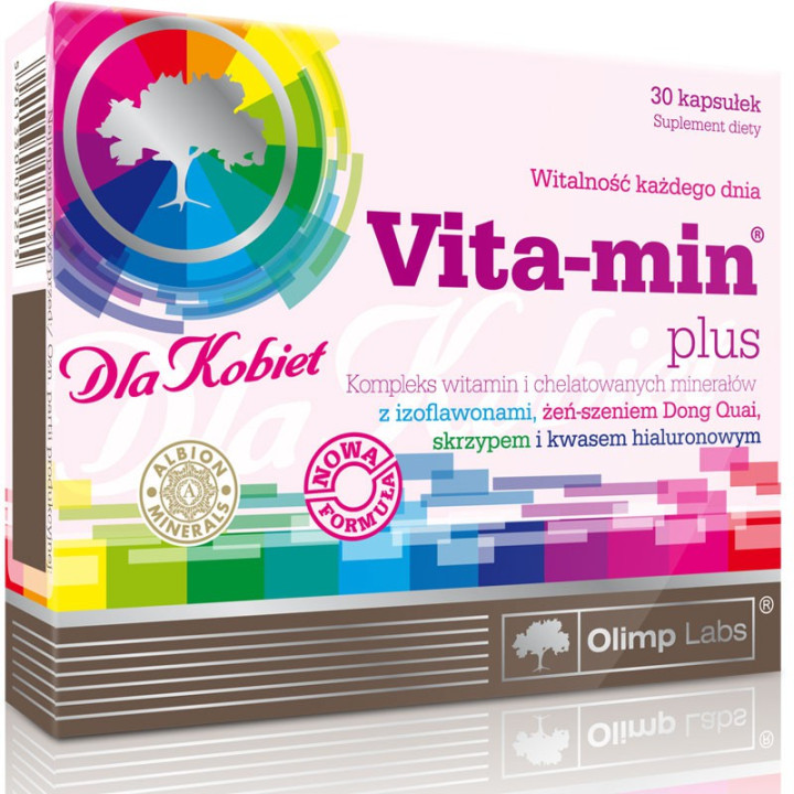 Olimp VITA-MIN PLUS dla Kobiet 30 caps PROMOCJA
