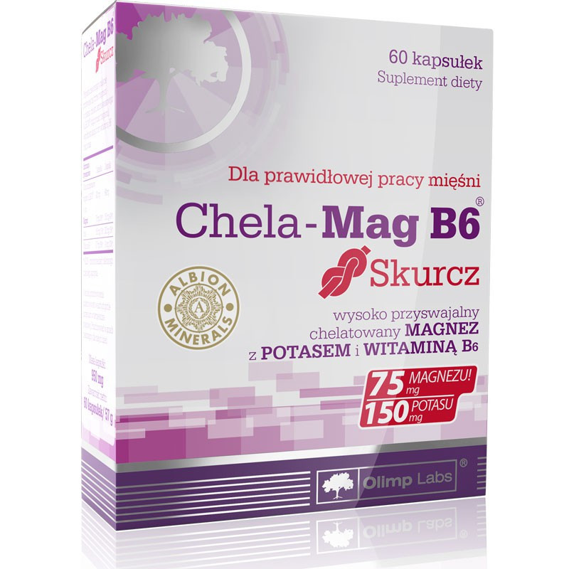 OLIMP Chela-Mag B6 Skurcz 60caps