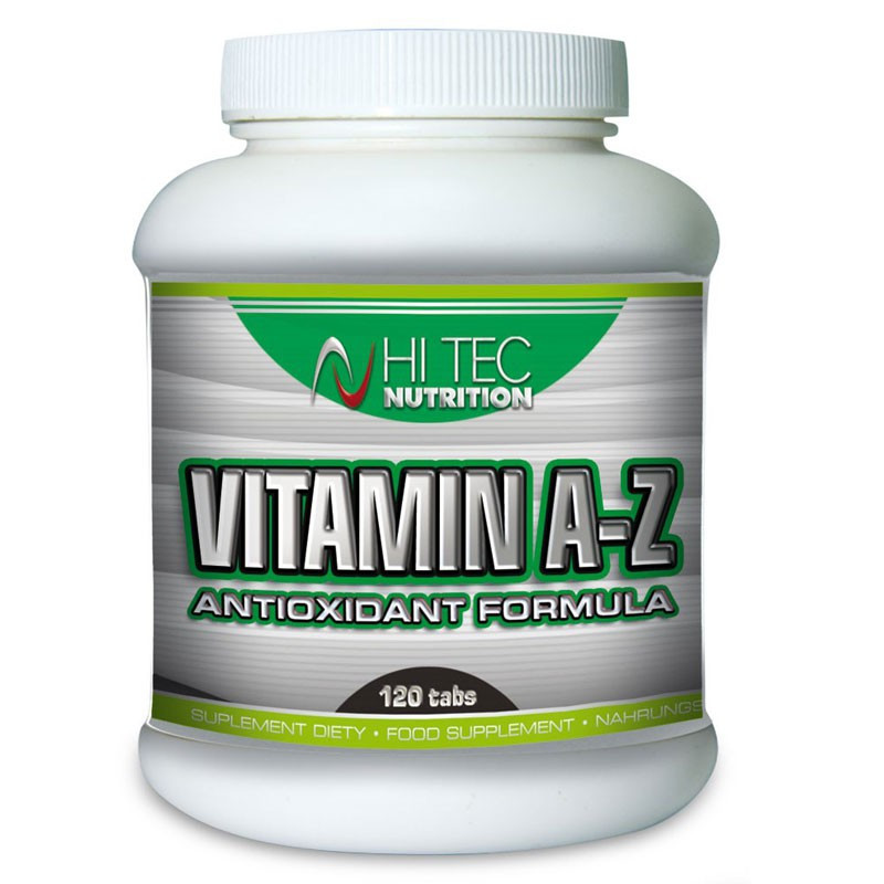 HI TEC Vitamin A-Z Antioxidant 120tabs