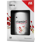 FA Vitamin C With Rose Hip Extract 100tabs Witamina C  Z Ekstraktem Z Dzikiej Róży 