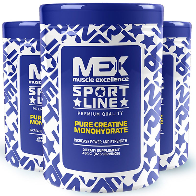 MEX Pure Creatine Monohydrate Powder 454g