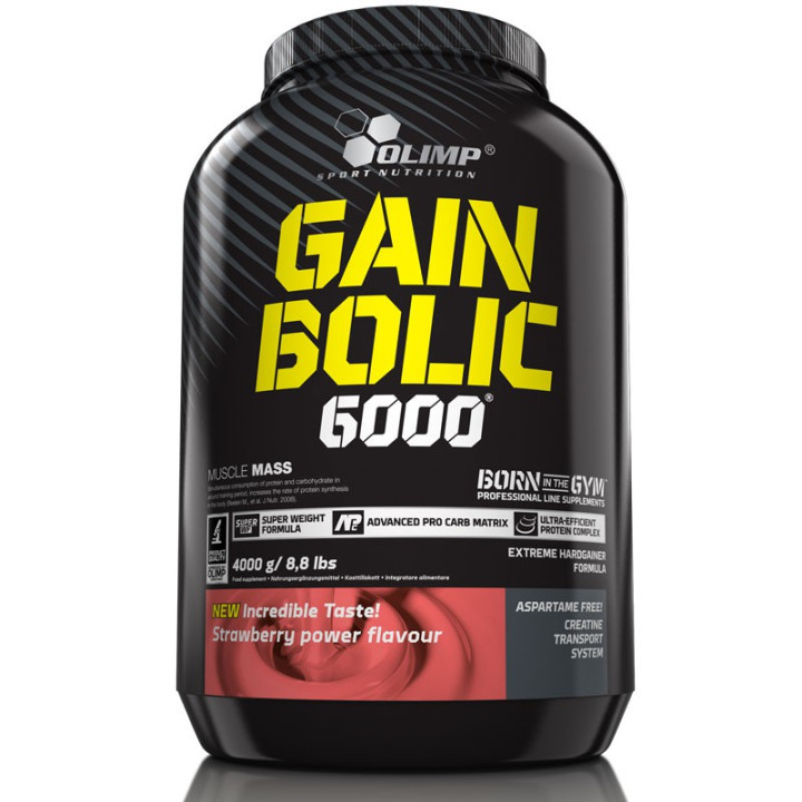 OLIMP GAIN BOLIC 6000 PROMOCJA 4KG  SŁÓJ