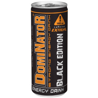DOMINATOR - Strong Energy Drink BLACK EDITION 250ml