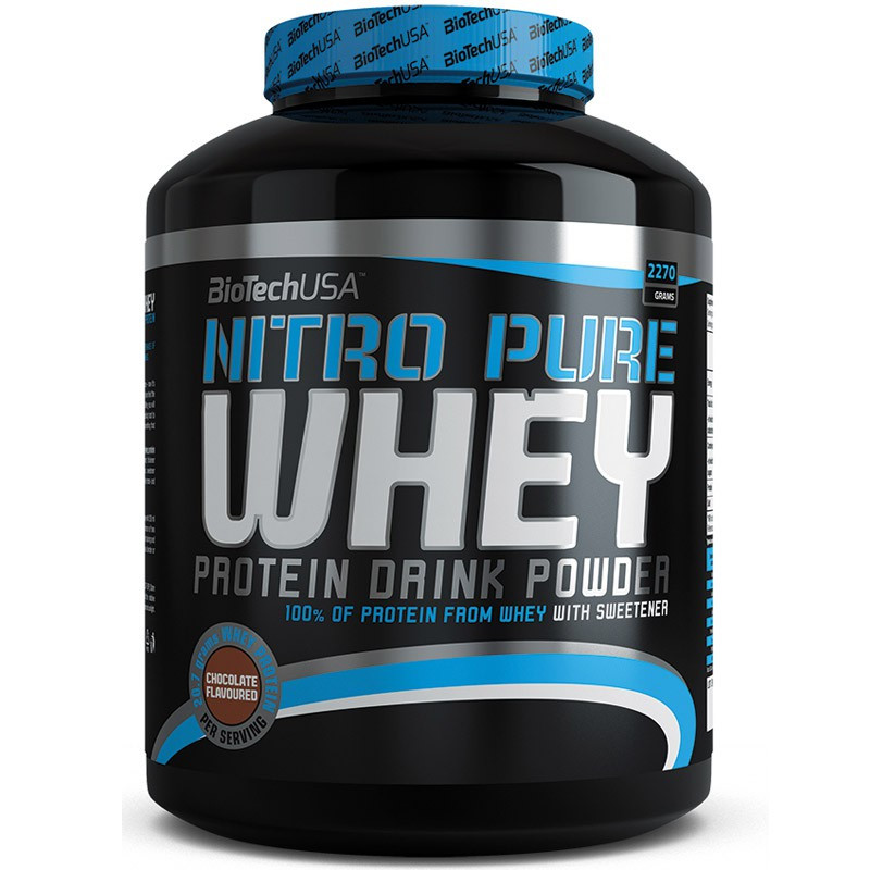 Nitro Pure Whey 2270g, Biotech USA - uniwersalna odżywka białkowa - Sklep  Tanie Odżywki
