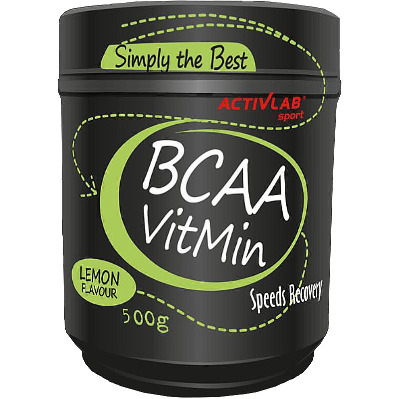 Simply The Best BCAA VitMin 500g, Acitvlab – aminokwasy rozgałęzione z  dodatkiem witamin oraz minerałów!