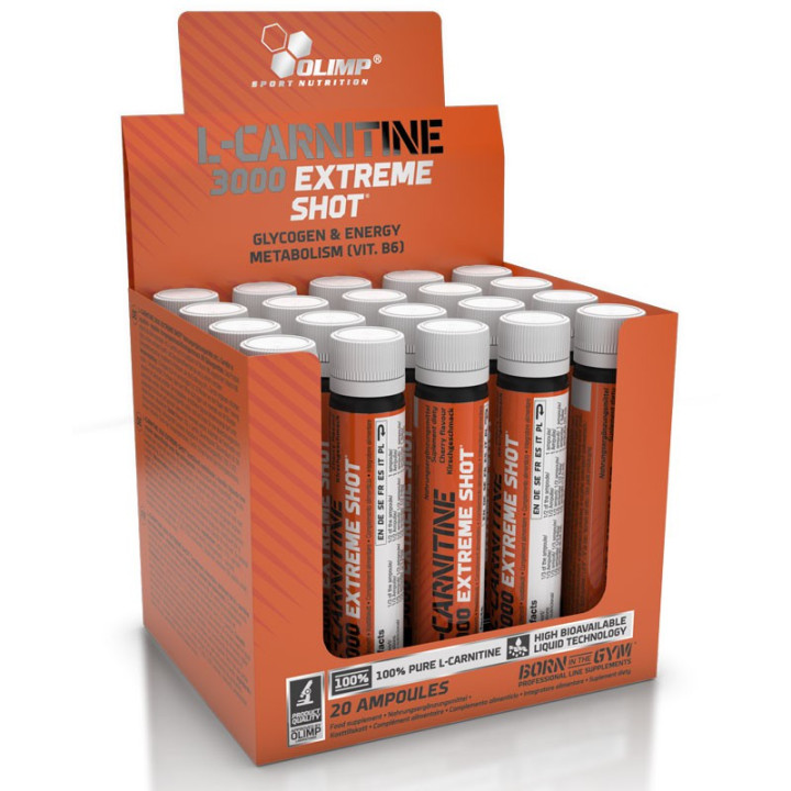 Olimp L-CARNITINE 3000 EXTREME SHOT NOWOSC !!! 1 Ampułka