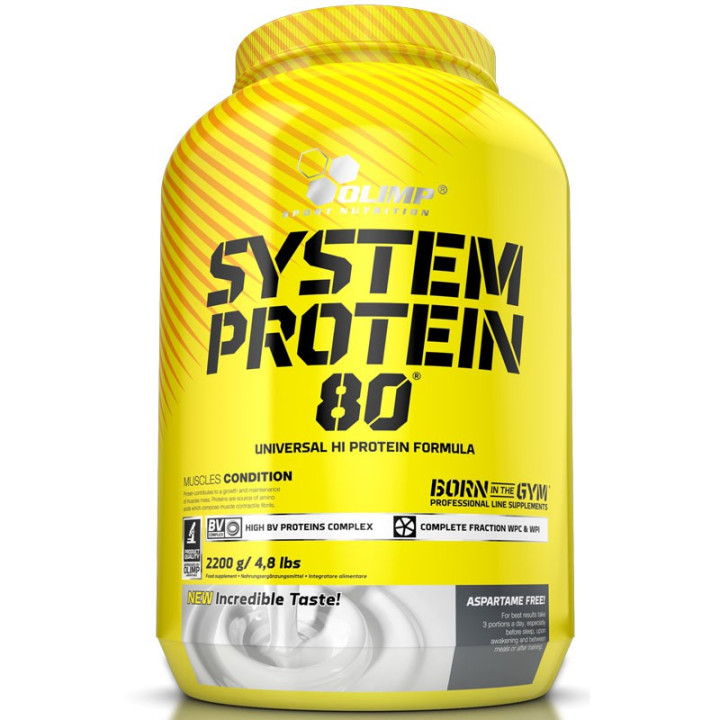 Olimp SYSTEM PROTEIN 80 2200g NOWA FORMUŁA !!!