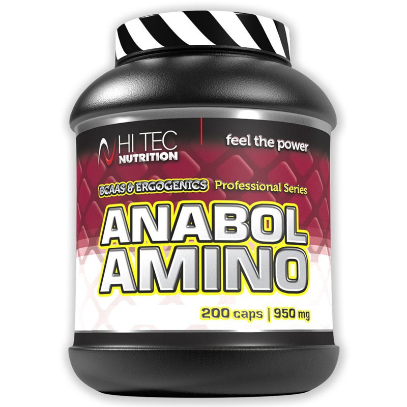 HI TEC Bcass&Ergogenic Anabol Amino 200caps