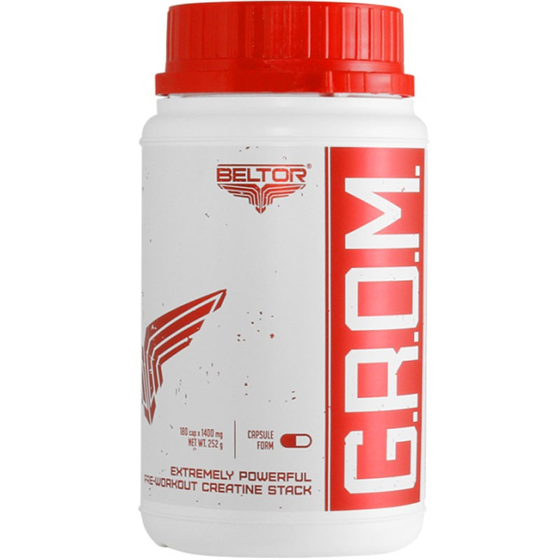 G.R.O.M. 180caps Grom Powered By Trec