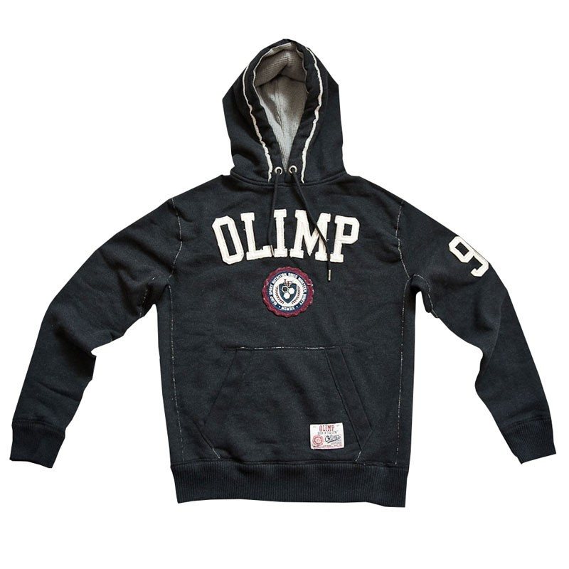 OLIMP Live And Fight Heritage Charcoal Hoodie Bluza OLIMP Live And Fight Heritage Charcoal Hoodie Bluza