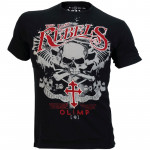 OLIMP Live And Fight Lost Rebels Black T-Shirt