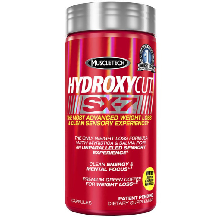 MUSCLETECH Hydroxycut Sx-7 140caps