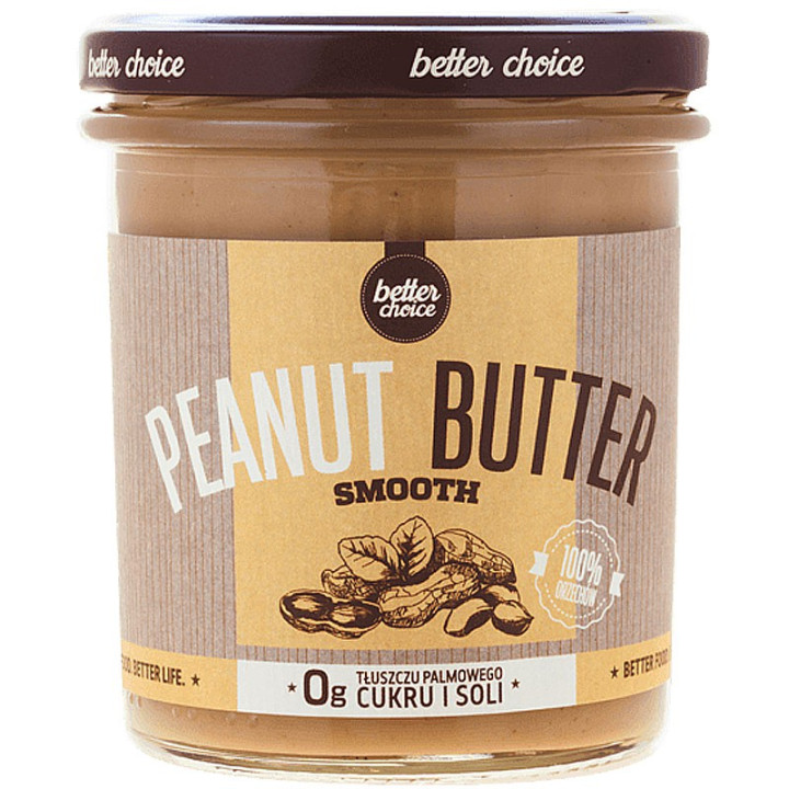 TREC Better Choice Peanut Butter 500g