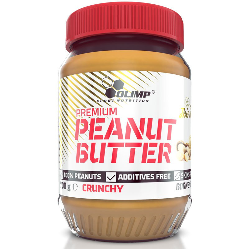 OLIMP Premium Peanut Butter Crunchy 700g MASŁO ORZECHOWE