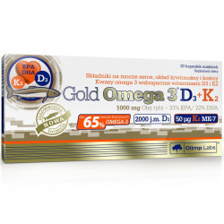 OLIMP Gold Omega 3 D3+K2...