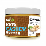 NutVit 100% Cashew Butter Crunchy 500g MASŁO Z ORZECHÓW NERKOWCA