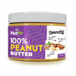 NutVit 100% Peanut Butter Smooth 500g MASŁO ORZECHOWE