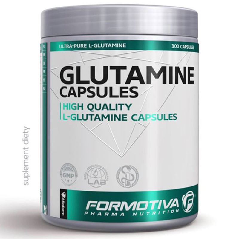 FORMOTIVA Pure Glutamine Capsules 300caps