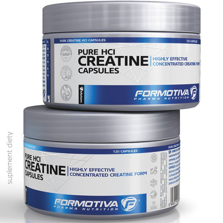FORMOTIVA Pure Hcl Creatine Capsules 300caps