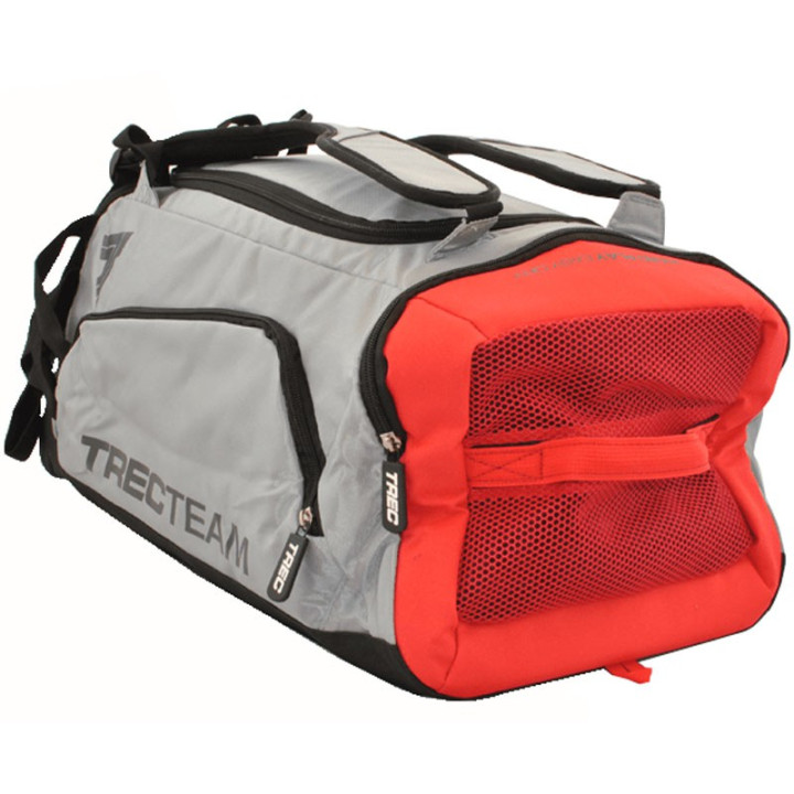 TREC Team Training Bag 006 Grey Red Torba Treningowa