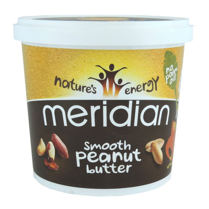 MERIDIAN Peanut Butter Smooth 1000g MASŁO ORZECHOWE
